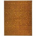 Safavieh 10 x 14 ft. Tibetan 417K Deep Hand Knotted Rectangle Area Rug, Bronze TB417K-10